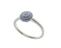 Anello Salvini Donna Bagliori in Oro bianco Diamante 0.15 Ct 20089341 - 20089341